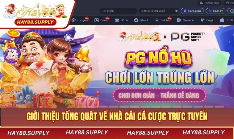 Giới thiệu tổng quát về nhà cái cá cược trực tuyến