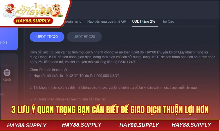 3 lưu ý quan trọng bạn cần biết để giao dịch thuận lợi hơn