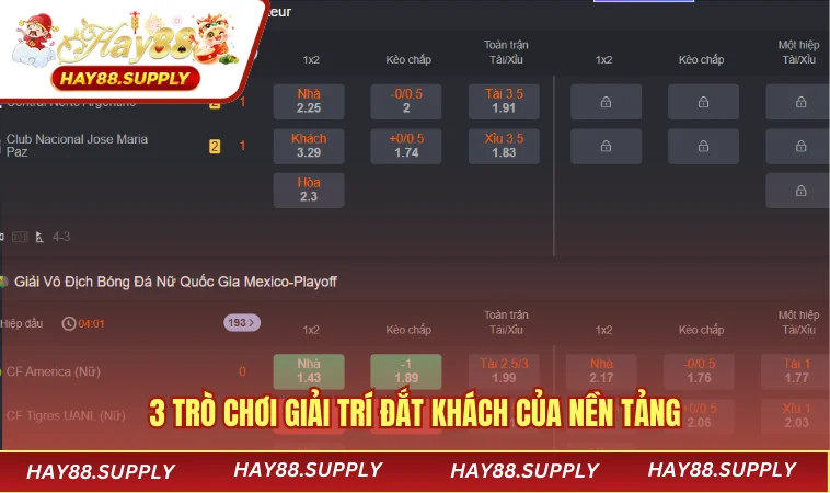 3 trò chơi giải trí đắt khách của nền tảng